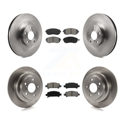 [Avant + Arrière] Kit de Disque et plaquette (semi-métallique) de frein pour 2003 Subaru Forester Impreza K8S-101206
