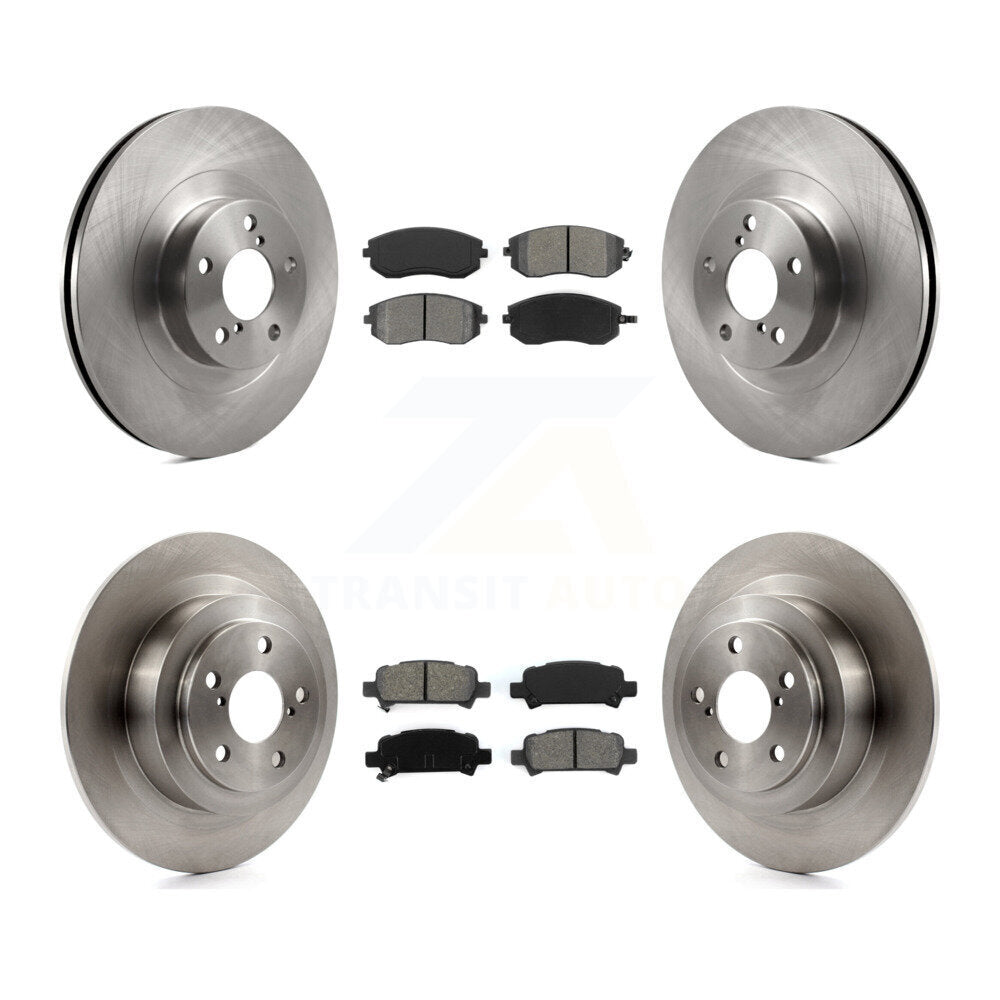 [Avant + Arrière] Kit de Disque et plaquette (semi-métallique) de frein pour Subaru Outback Legacy Baja K8S-101207