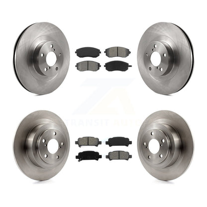 [Avant + Arrière] Kit de Disque et plaquette (semi-métallique) de frein pour Subaru Outback Legacy Baja K8S-101207