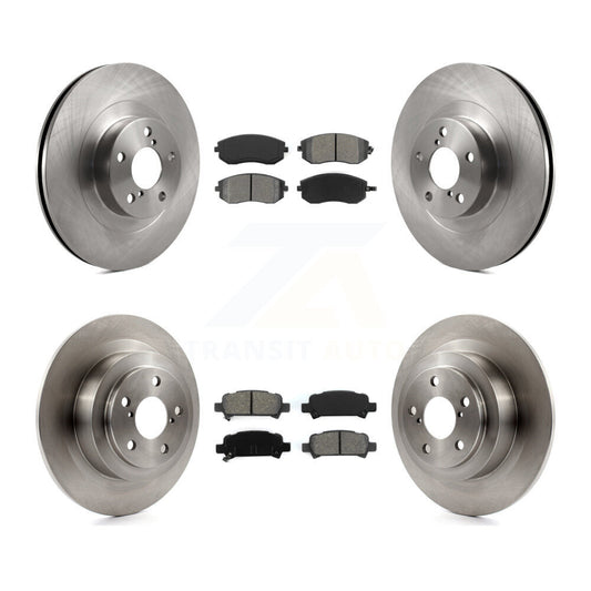 [Avant + Arrière] Kit de Disque et plaquette (semi-métallique) de frein pour Subaru Outback Legacy Baja K8S-101207