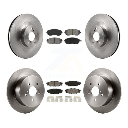 [Avant + Arrière] Kit de Disque et plaquette (semi-métallique) de frein pour 2005 Subaru Outback Legacy K8S-101208