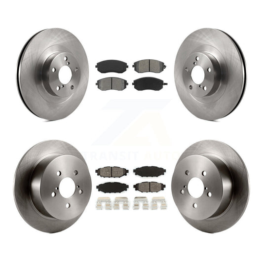 [Avant + Arrière] Kit de Disque et plaquette (semi-métallique) de frein pour 2005 Subaru Outback Legacy K8S-101208