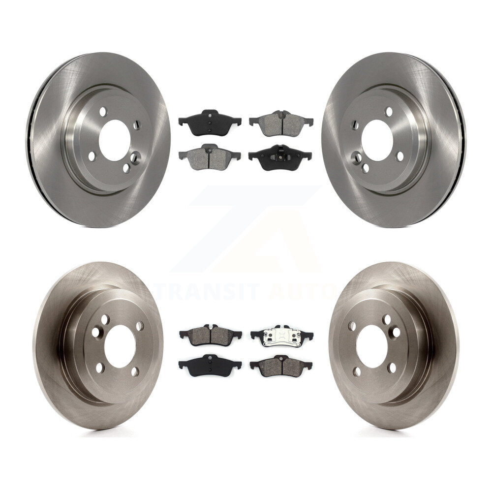 [Avant + Arrière] Kit de Disque et plaquette (semi-métallique) de frein pour 2002-2005 Mini Cooper avec 276mm Diameter Rotor K8S-101210