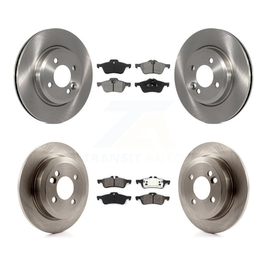 [Avant + Arrière] Kit de Disque et plaquette (semi-métallique) de frein pour 2002-2005 Mini Cooper avec 276mm Diameter Rotor K8S-101210