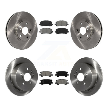 [Avant + Arrière] Kit de Disque et plaquette (semi-métallique) de frein pour Toyota Highlander K8S-101213