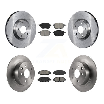[Avant + Arrière] Kit de Disque et plaquette (semi-métallique) de frein pour Nissan Altima Maxima K8S-101224
