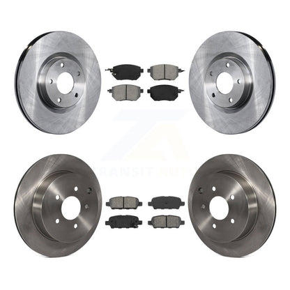 [Avant + Arrière] Kit de Disque et plaquette (semi-métallique) de frein pour Nissan Murano Infiniti FX35 FX45 INFINITI K8S-101225