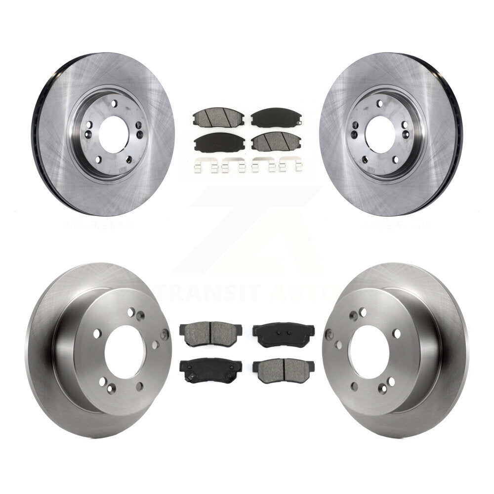 [Avant + Arrière] Kit de Disque et plaquette (semi-métallique) de frein pour Hyundai XG350 K8S-101232