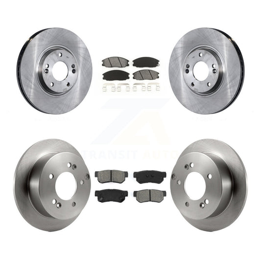 [Avant + Arrière] Kit de Disque et plaquette (semi-métallique) de frein pour Hyundai XG350 K8S-101232