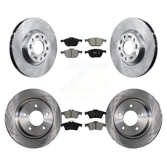 [Avant + Arrière] Kit de Disque et plaquette (semi-métallique) de frein pour Mazda 3 Sport K8S-101237 par Transit Auto