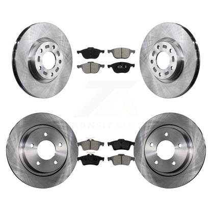 [Avant + Arrière] Kit de Disque et plaquette (semi-métallique) de frein pour Mazda 3 Sport K8S-101237