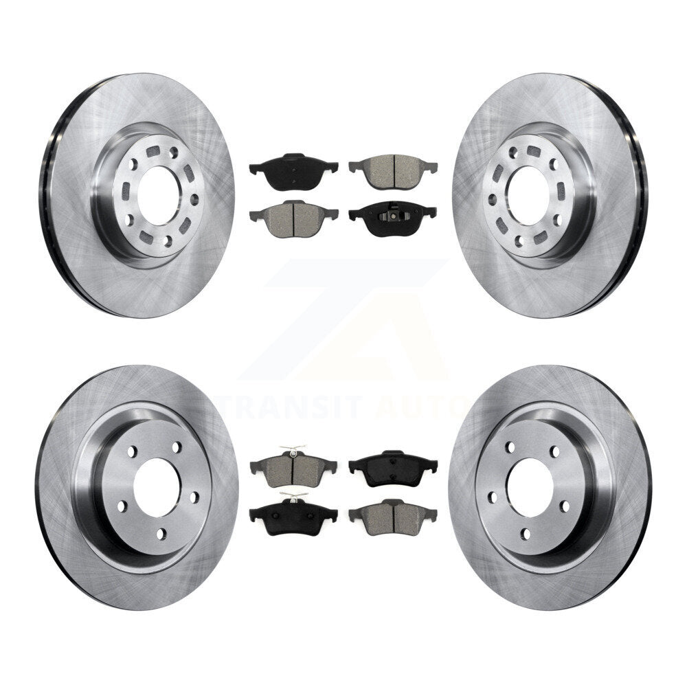 [Avant + Arrière] Kit de Disque et plaquette (semi-métallique) de frein pour Mazda 5 K8S-101238