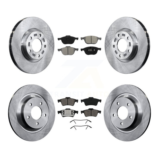 [Avant + Arrière] Kit de Disque et plaquette (semi-métallique) de frein pour 2006 Mazda 5 To 02 06 K8S-101239