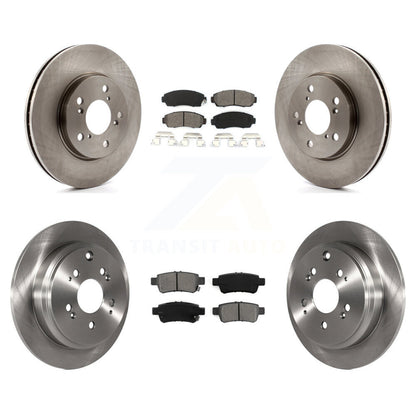 [Avant + Arrière] Kit de Disque et plaquette (semi-métallique) de frein pour 2005-2010 Honda Odyssey K8S-101241