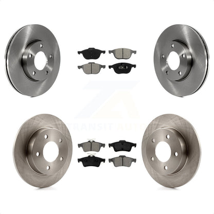 [Avant + Arrière] Kit de Disque et plaquette (semi-métallique) de frein pour Mazda 3 Sport K8S-101242 par Transit Auto