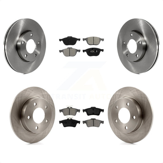 [Avant + Arrière] Kit de Disque et plaquette (semi-métallique) de frein pour Mazda 3 Sport K8S-101242 par Transit Auto