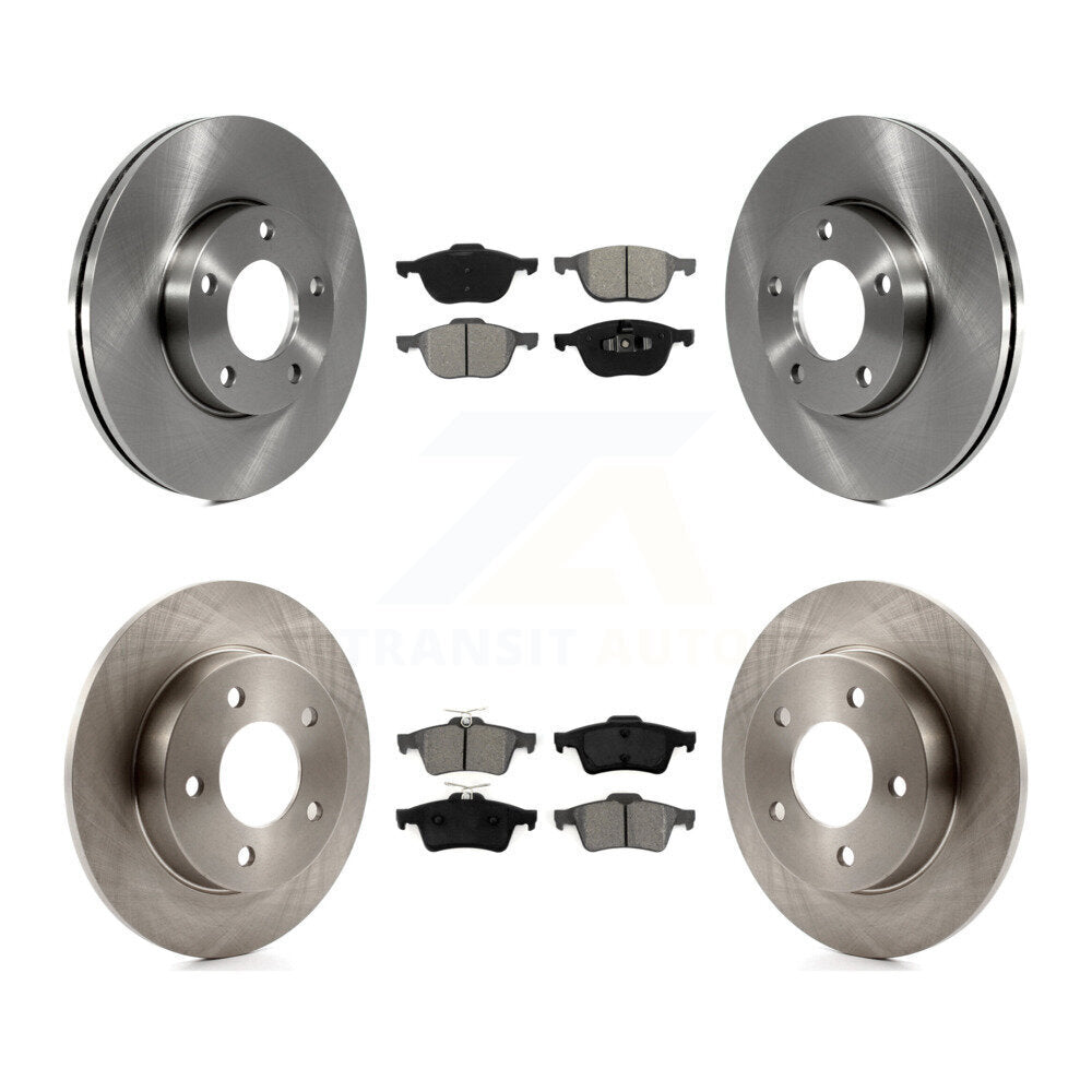 [Avant + Arrière] Kit de Disque et plaquette (semi-métallique) de frein pour Mazda 3 Sport K8S-101242