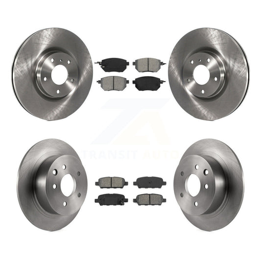 [Avant + Arrière] Kit de Disque et plaquette (semi-métallique) de frein pour Nissan Altima Maxima K8S-101248
