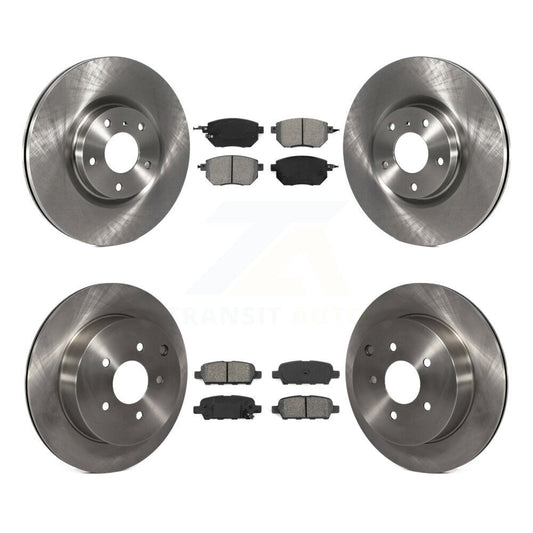 [Avant + Arrière] Kit de Disque et plaquette (semi-métallique) de frein pour Nissan Murano K8S-101249