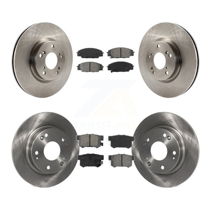 [Avant + Arrière] Kit de Disque et plaquette (semi-métallique) de frein pour Honda Civic Acura CSX K8S-101250