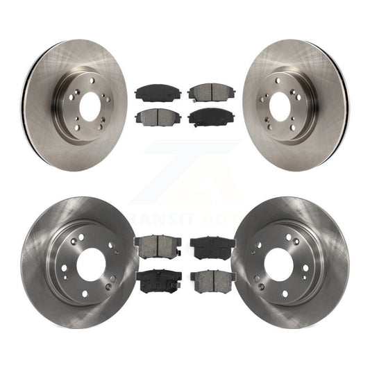 [Avant + Arrière] Kit de Disque et plaquette (semi-métallique) de frein pour Honda Civic Acura CSX K8S-101250