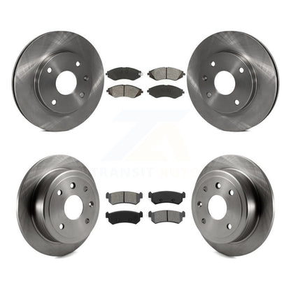 [Avant + Arrière] Kit de Disque et plaquette (semi-métallique) de frein pour Suzuki Forenza Reno Chevrolet Optra K8S-101256