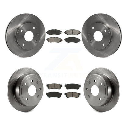 [Avant + Arrière] Kit de Disque et plaquette (semi-métallique) de frein pour Suzuki Forenza Reno Chevrolet Optra K8S-101257
