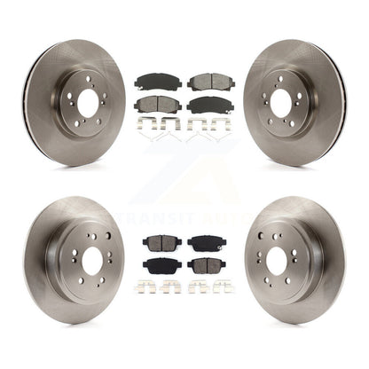 [Avant + Arrière] Kit de Disque et plaquette (semi-métallique) de frein pour 2006-2014 Honda Ridgeline K8S-101262