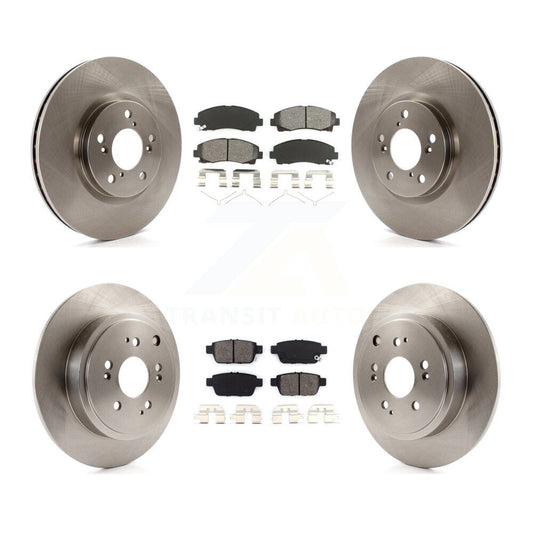 [Avant + Arrière] Kit de Disque et plaquette (semi-métallique) de frein pour 2006-2014 Honda Ridgeline K8S-101262