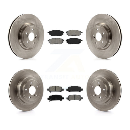 [Avant + Arrière] Kit de Disque et plaquette (semi-métallique) de frein pour Subaru Legacy K8S-101263