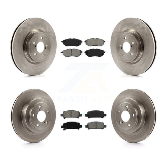 [Avant + Arrière] Kit de Disque et plaquette (semi-métallique) de frein pour Subaru Legacy K8S-101263