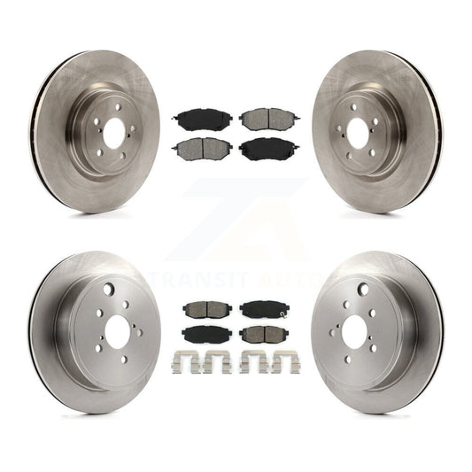 [Avant + Arrière] Kit de Disque et plaquette (semi-métallique) de frein pour Subaru Outback Legacy K8S-101264