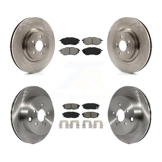 [Avant + Arrière] Kit de Disque et plaquette (semi-métallique) de frein pour 2014-2018 Subaru Forester 2.0L K8S-101265