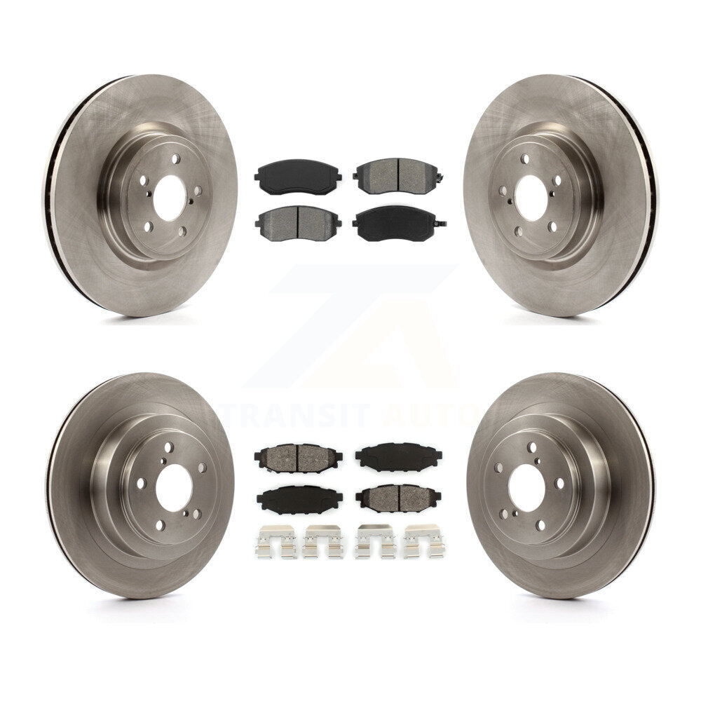 [Avant + Arrière] Kit de Disque et plaquette (semi-métallique) de frein pour Subaru Legacy K8S-101266