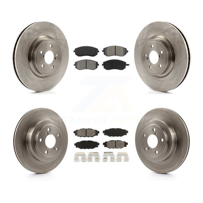 [Avant + Arrière] Kit de Disque et plaquette (semi-métallique) de frein pour Subaru Legacy K8S-101266