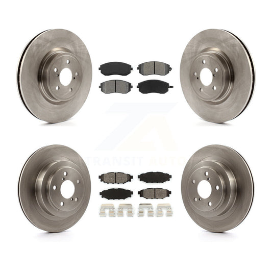 [Avant + Arrière] Kit de Disque et plaquette (semi-métallique) de frein pour Subaru Legacy K8S-101266