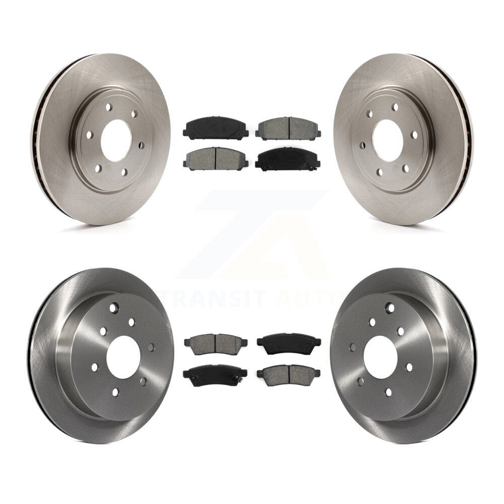 [Avant + Arrière] Kit de Disque et plaquette (semi-métallique) de frein pour Suzuki Equator K8S-101268