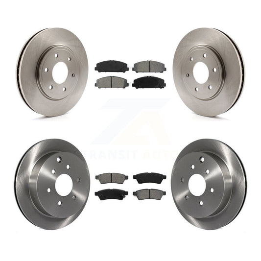 [Avant + Arrière] Kit de Disque et plaquette (semi-métallique) de frein pour Suzuki Equator K8S-101268