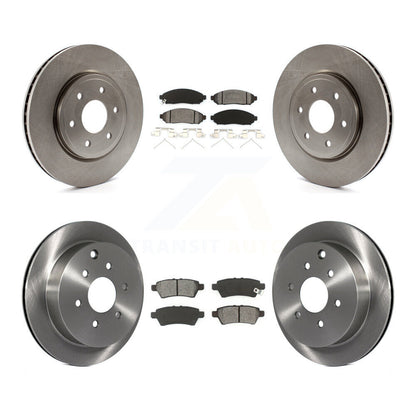 [Avant + Arrière] Kit de Disque et plaquette (semi-métallique) de frein pour 2006-2007 Nissan Xterra K8S-101270