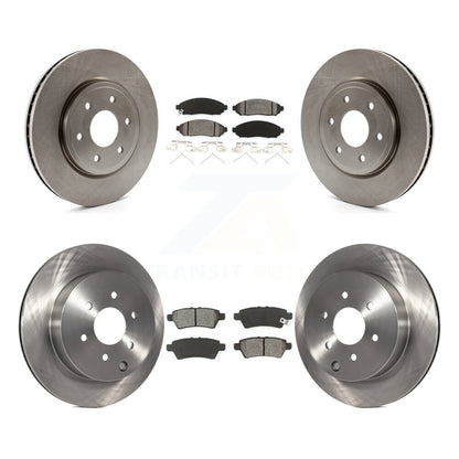 [Avant + Arrière] Kit de Disque et plaquette (semi-métallique) de frein pour Nissan Pathfinder K8S-101271