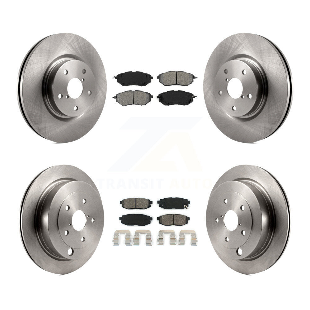 [Avant + Arrière] Kit de Disque et plaquette (semi-métallique) de frein pour Subaru Tribeca B9 K8S-101273