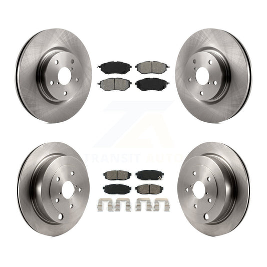 [Avant + Arrière] Kit de Disque et plaquette (semi-métallique) de frein pour Subaru Tribeca B9 K8S-101273