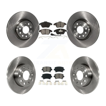 [Avant + Arrière] Kit de Disque et plaquette (semi-métallique) de frein pour 2008 Audi A3 Quattro K8S-101274