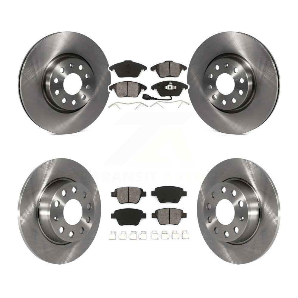 [Avant + Arrière] Kit de Disque et plaquette (semi-métallique) de frein pour Volkswagen Beetle GTI K8S-101278