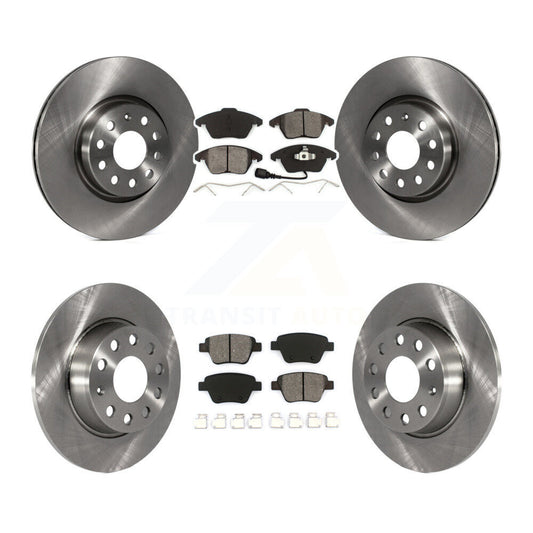 [Avant + Arrière] Kit de Disque et plaquette (semi-métallique) de frein pour Volkswagen Beetle GTI K8S-101278