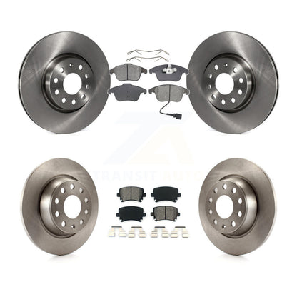 [Avant + Arrière] Kit de Disque et plaquette (semi-métallique) de frein pour Volkswagen Tiguan Audi Q3 Limited Quattro K8S-101281