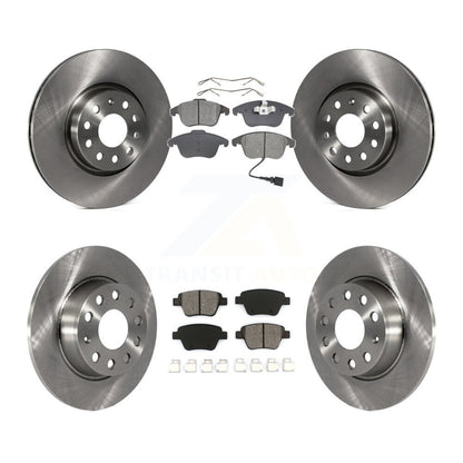 [Avant + Arrière] Kit de Disque et plaquette (semi-métallique) de frein pour Volkswagen Passat K8S-101282