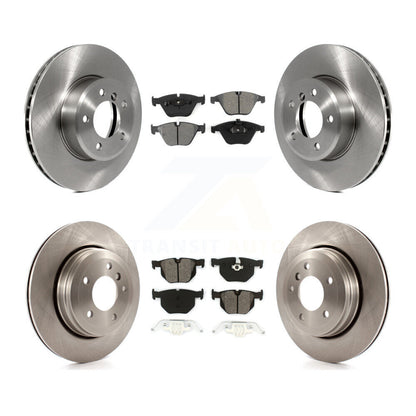 [Avant + Arrière] Kit de Disque et plaquette (semi-métallique) de frein pour BMW 530i 525i 528i K8S-101285