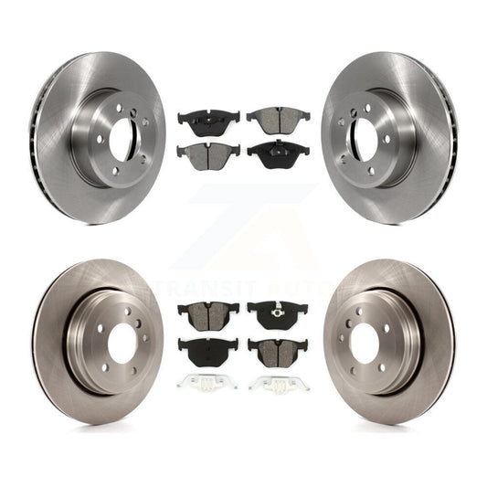 [Avant + Arrière] Kit de Disque et plaquette (semi-métallique) de frein pour BMW 530i 525i 528i K8S-101285