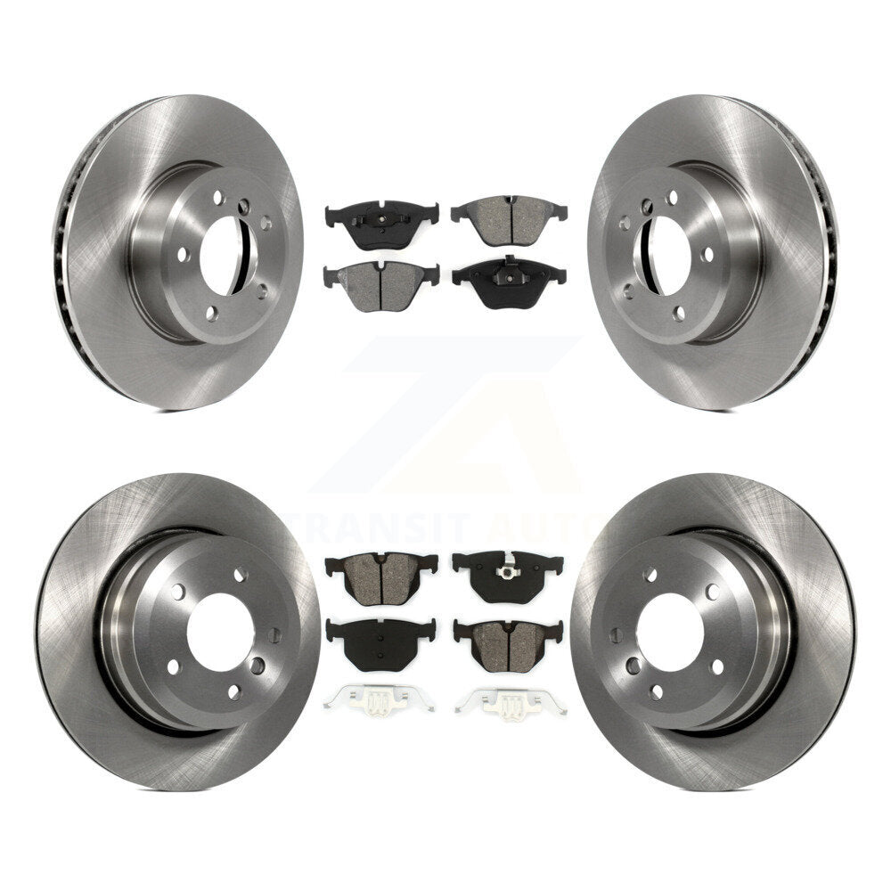 [Avant + Arrière] Kit de Disque et plaquette (semi-métallique) de frein pour BMW 530xi 535xi 528i xDrive 535i 528xi 525xi K8S-101286